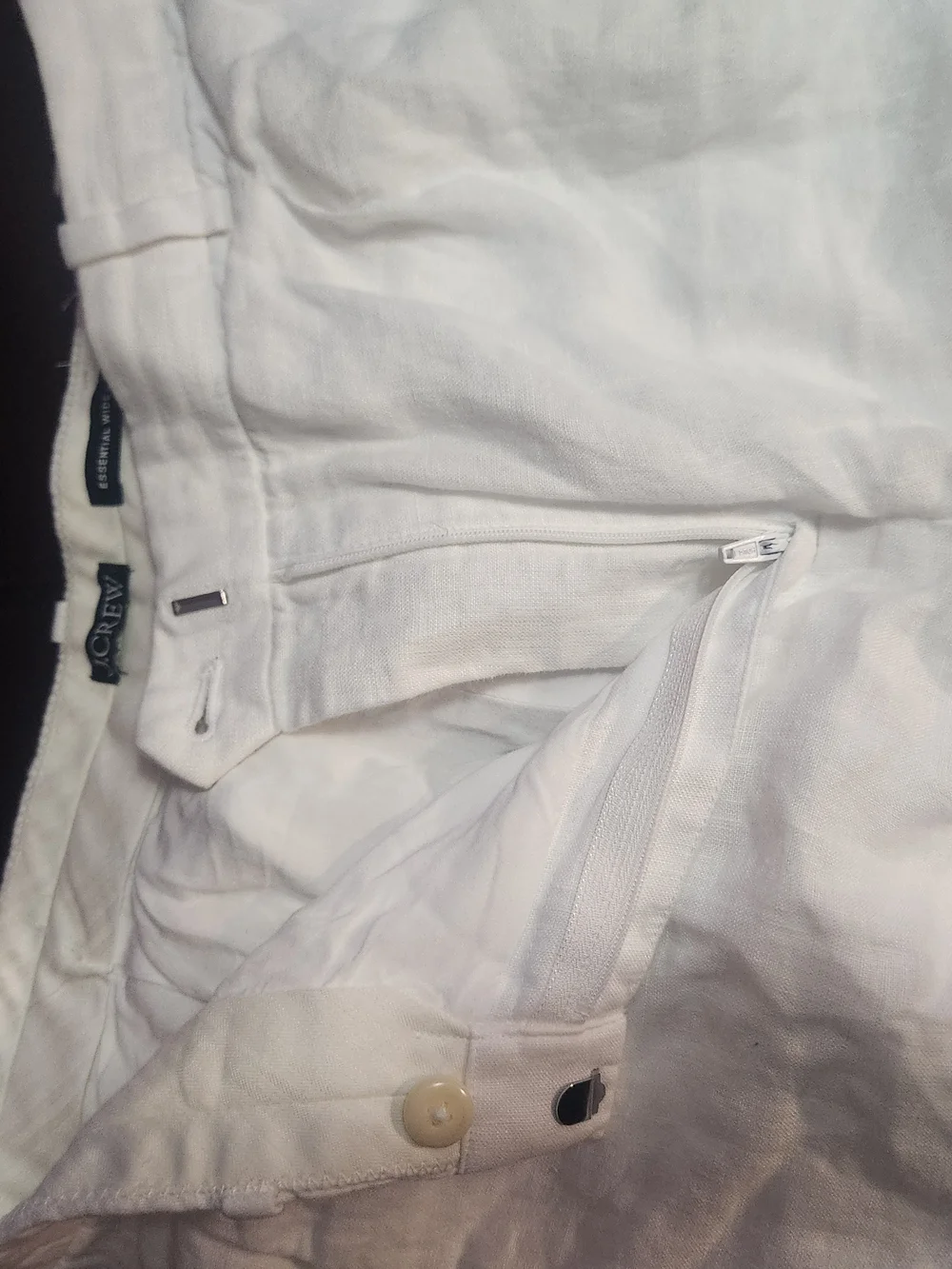 J. Crew white essential